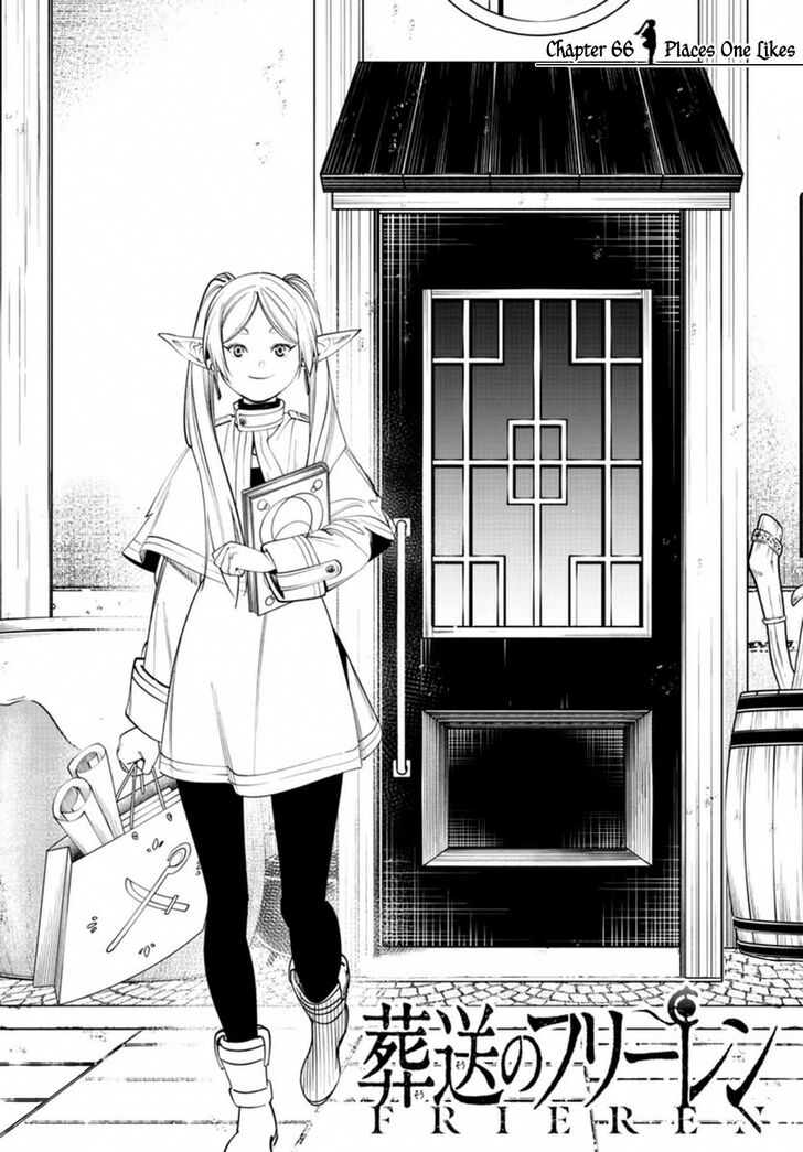 Sousou no Frieren Chapter 66 page 1 - Chapter 66: The Places She Would Like