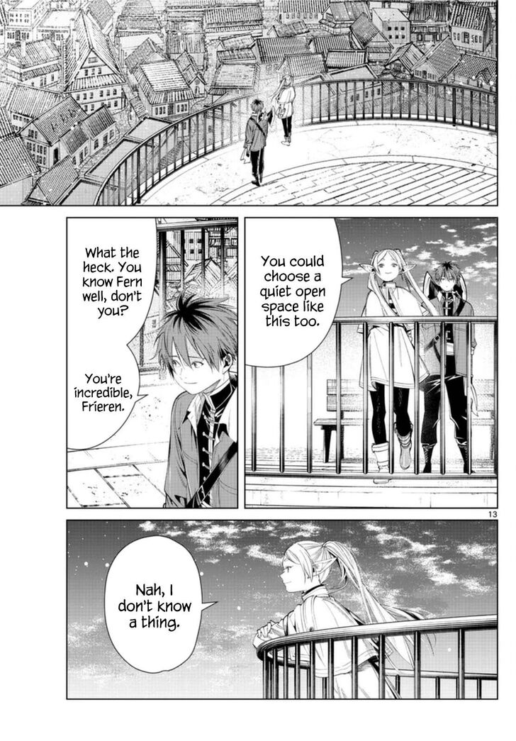 Sousou no Frieren Chapter 66 page 13 - Chapter 66: The Places She Would Like