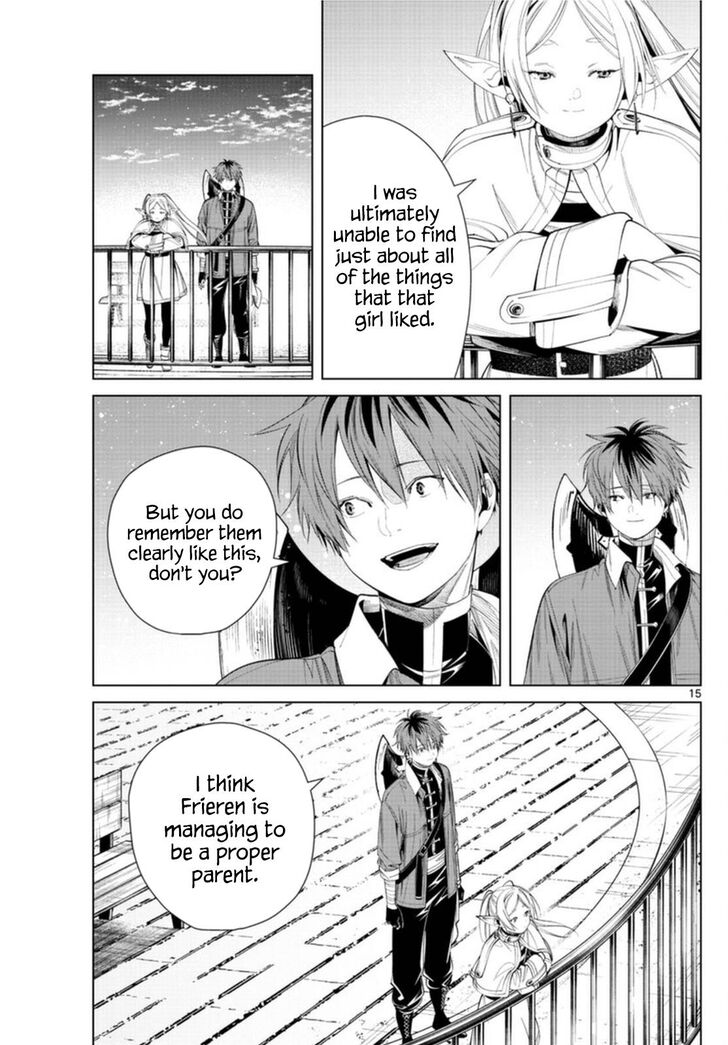 Sousou no Frieren Chapter 66 page 15 - Chapter 66: The Places She Would Like