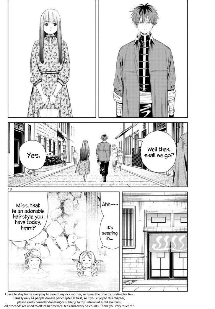 Sousou no Frieren Chapter 66 page 18 - Chapter 66: The Places She Would Like
