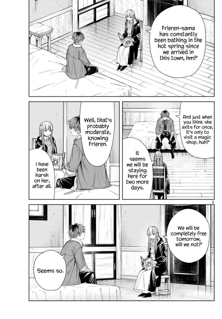 Sousou no Frieren Chapter 66 page 3 - Chapter 66: The Places She Would Like
