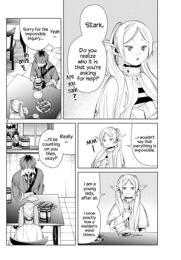 Sousou no Frieren Chapter 66 page 8 - Chapter 66: The Places She Would Like