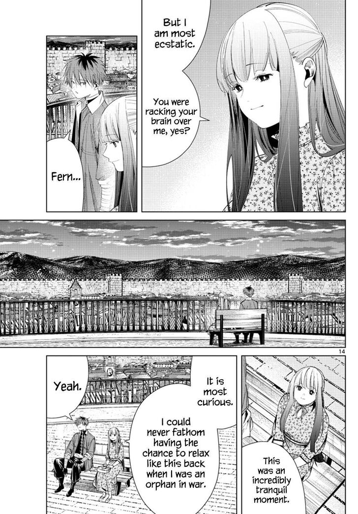 Sousou no Frieren Chapter 67 page 14 - Chapter 67: Peaceful Time