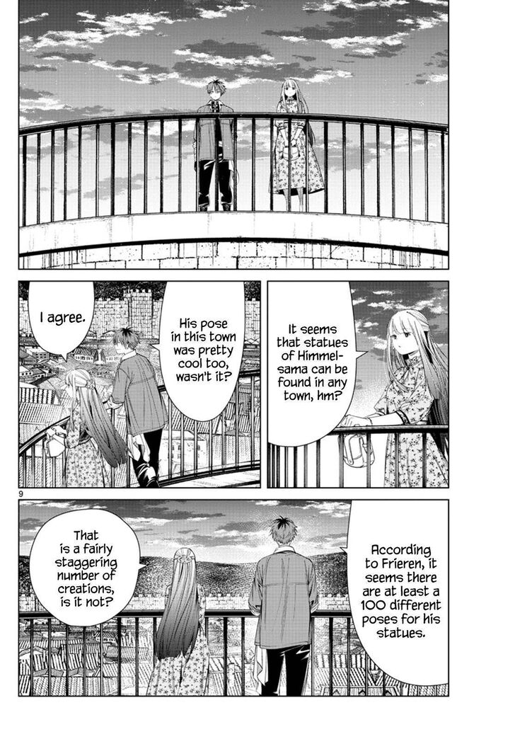 Sousou no Frieren Chapter 67 page 9 - Chapter 67: Peaceful Time