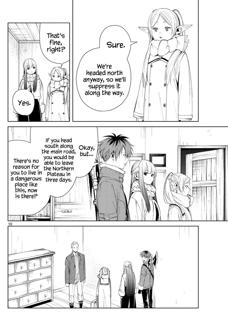 Sousou no Frieren Chapter 68 page 10 - Chapter 68: Northern Plateau