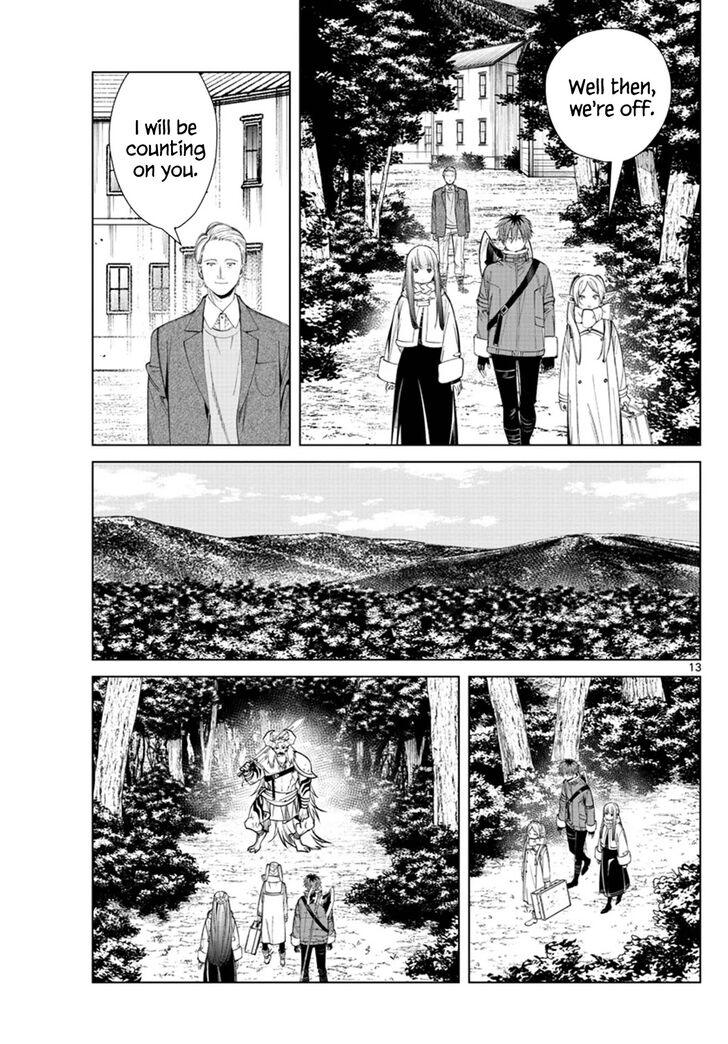 Sousou no Frieren Chapter 68 page 13 - Chapter 68: Northern Plateau