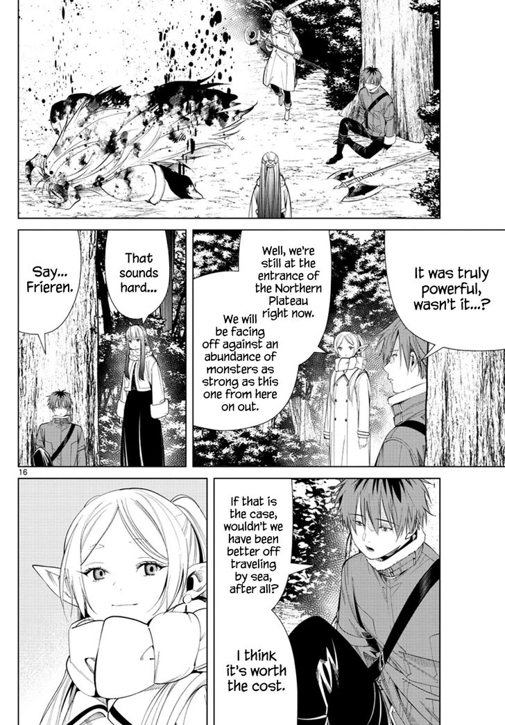 Sousou no Frieren Chapter 68 page 16 - Chapter 68: Northern Plateau