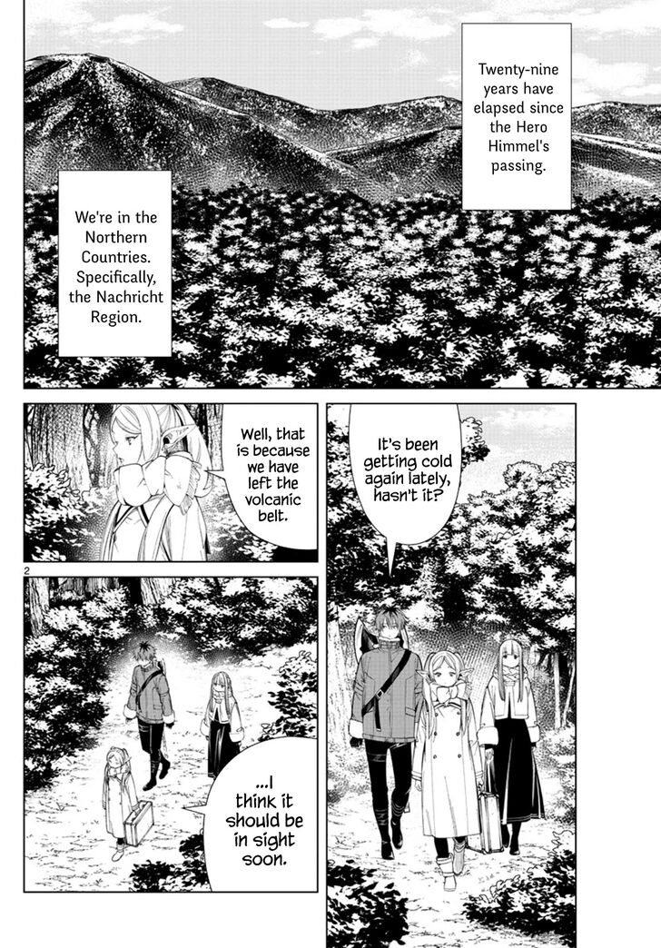 Sousou no Frieren Chapter 68 page 2 - Chapter 68: Northern Plateau