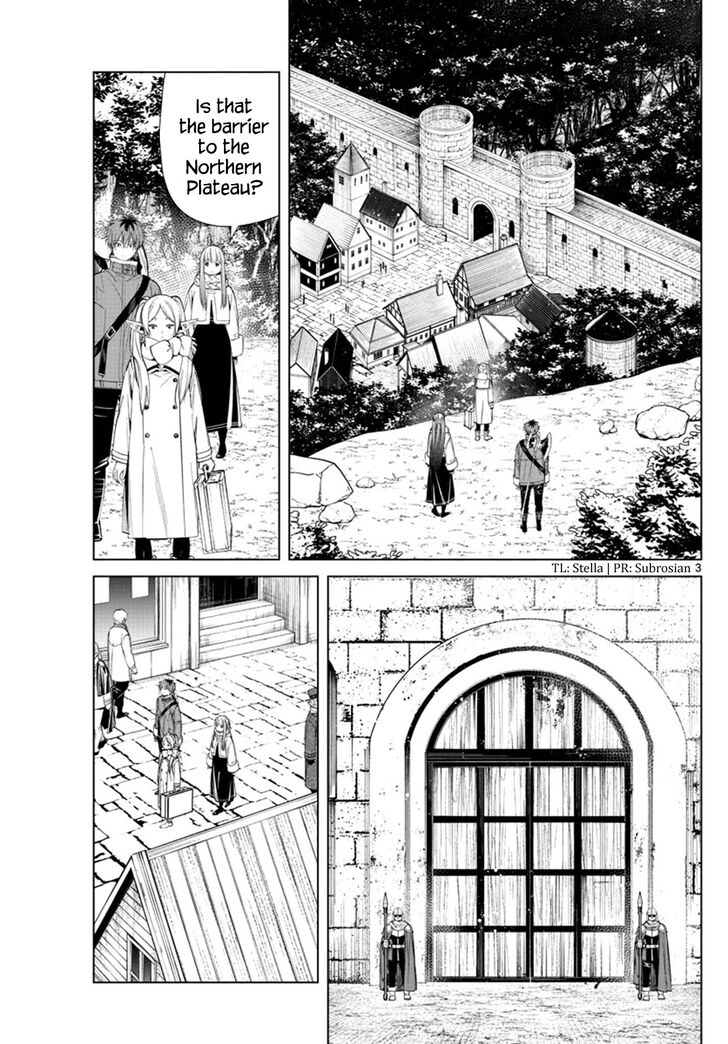 Sousou no Frieren Chapter 68 page 3 - Chapter 68: Northern Plateau