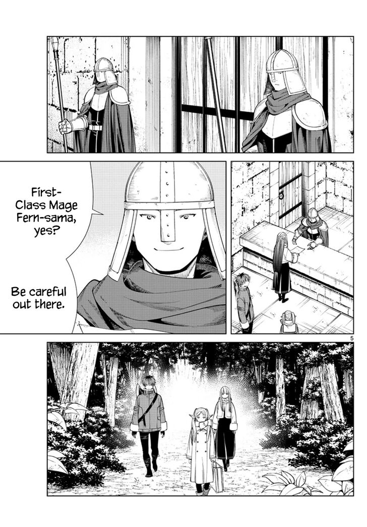 Sousou no Frieren Chapter 68 page 5 - Chapter 68: Northern Plateau