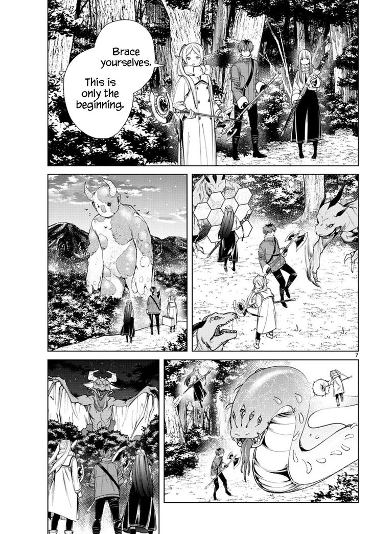 Sousou no Frieren Chapter 68 page 7 - Chapter 68: Northern Plateau