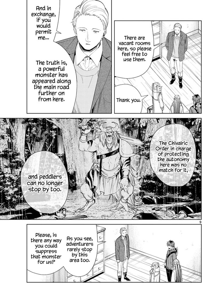 Sousou no Frieren Chapter 68 page 9 - Chapter 68: Northern Plateau