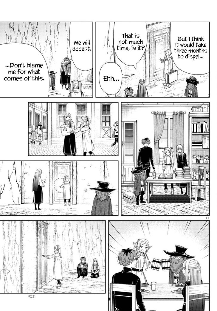 Sousou no Frieren Chapter 69 page 11 - Chapter 69: Boshaft—The Emperor's Spirit