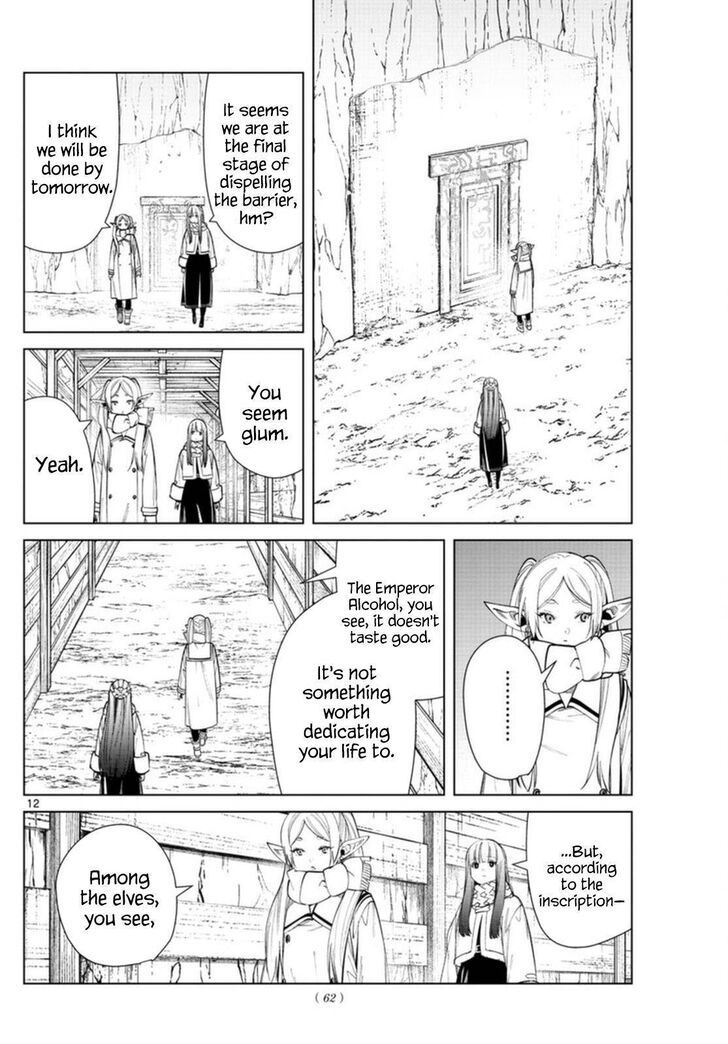 Sousou no Frieren Chapter 69 page 12 - Chapter 69: Boshaft—The Emperor's Spirit