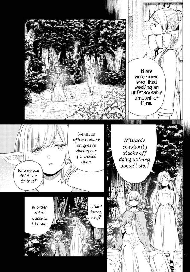 Sousou no Frieren Chapter 69 page 13 - Chapter 69: Boshaft—The Emperor's Spirit