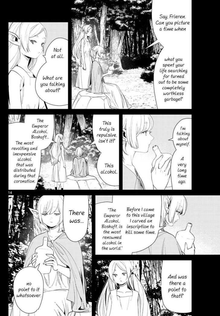 Sousou no Frieren Chapter 69 page 14 - Chapter 69: Boshaft—The Emperor's Spirit