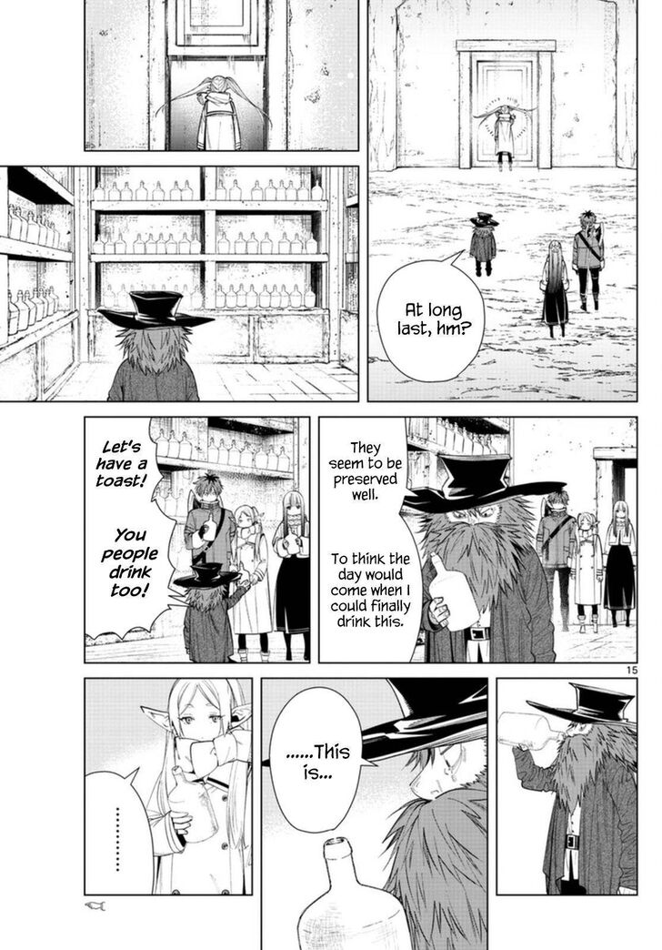 Sousou no Frieren Chapter 69 page 15 - Chapter 69: Boshaft—The Emperor's Spirit