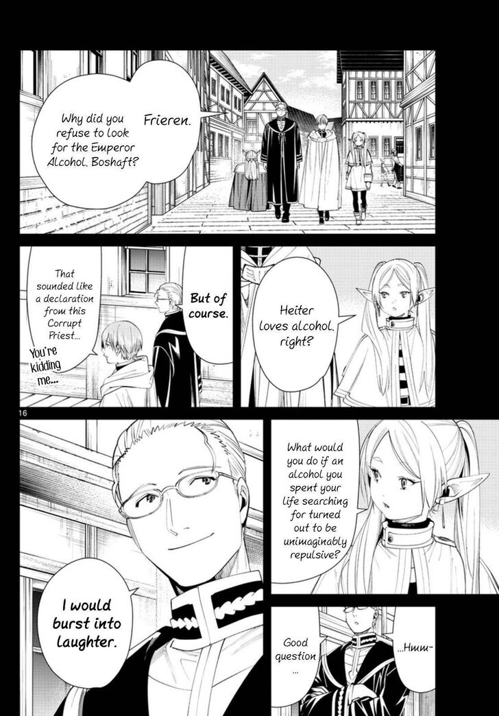 Sousou no Frieren Chapter 69 page 16 - Chapter 69: Boshaft—The Emperor's Spirit