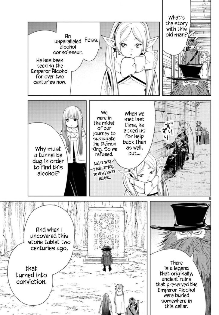 Sousou no Frieren Chapter 69 page 5 - Chapter 69: Boshaft—The Emperor's Spirit