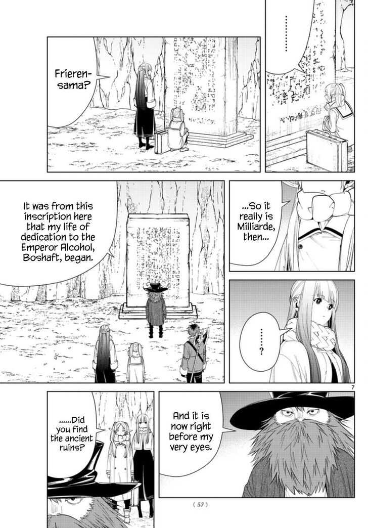 Sousou no Frieren Chapter 69 page 7 - Chapter 69: Boshaft—The Emperor's Spirit