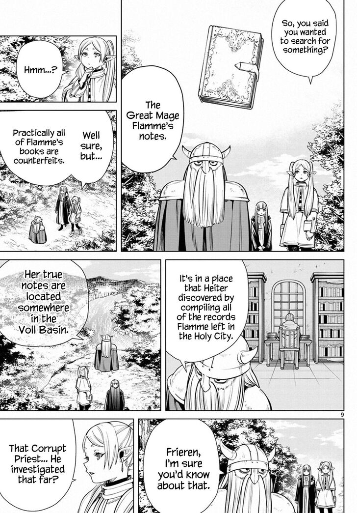 Sousou no Frieren Chapter 7 page 9 - Chapter 7: The Land Where Souls Rest