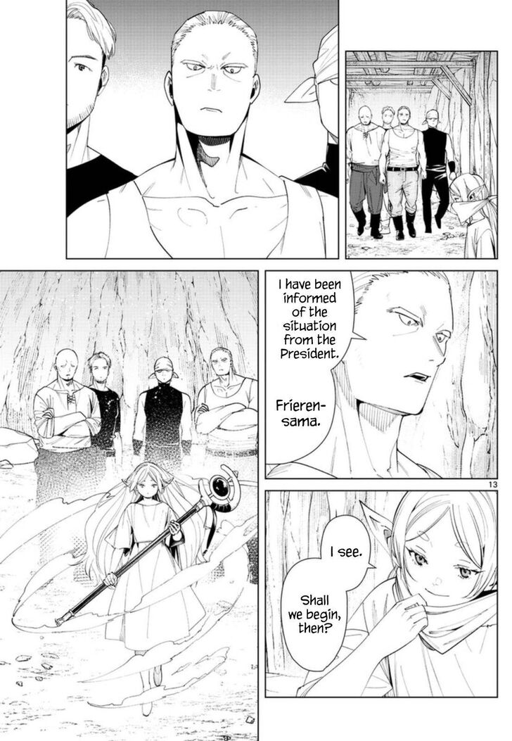 Sousou no Frieren Chapter 70 page 13 - Chapter 70: The Norm Company