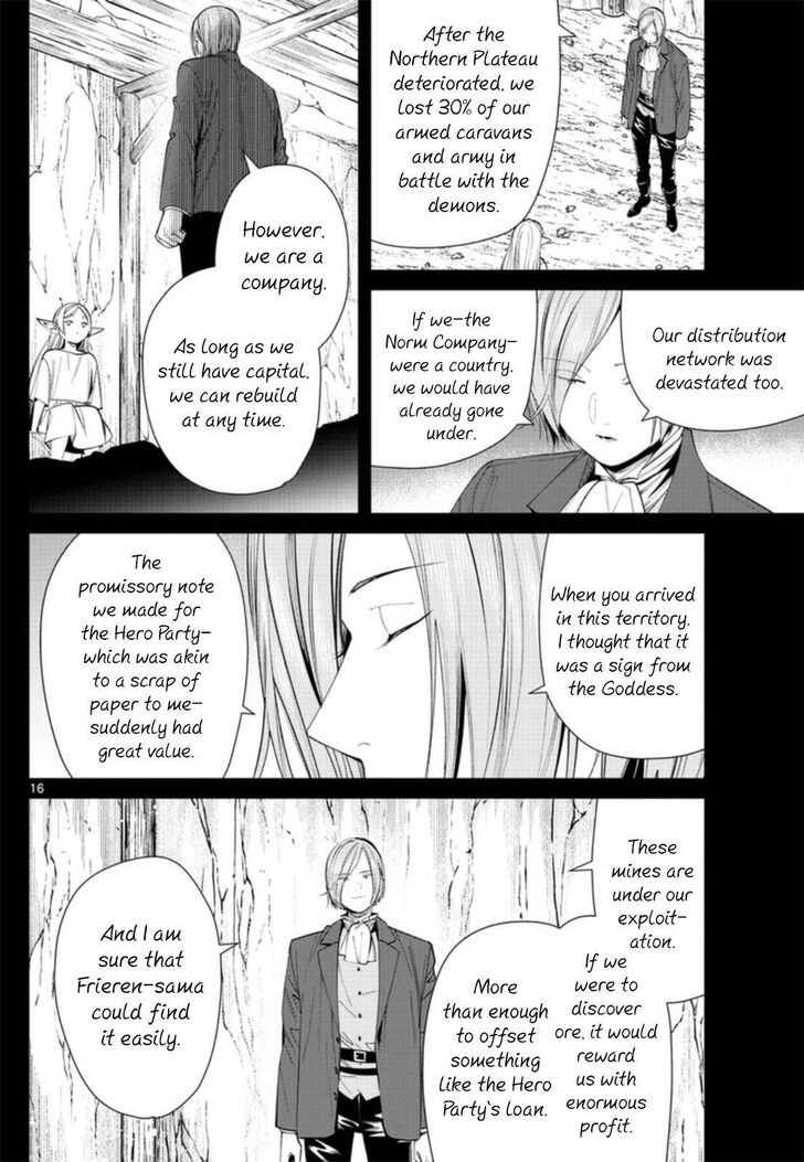 Sousou no Frieren Chapter 70 page 16 - Chapter 70: The Norm Company