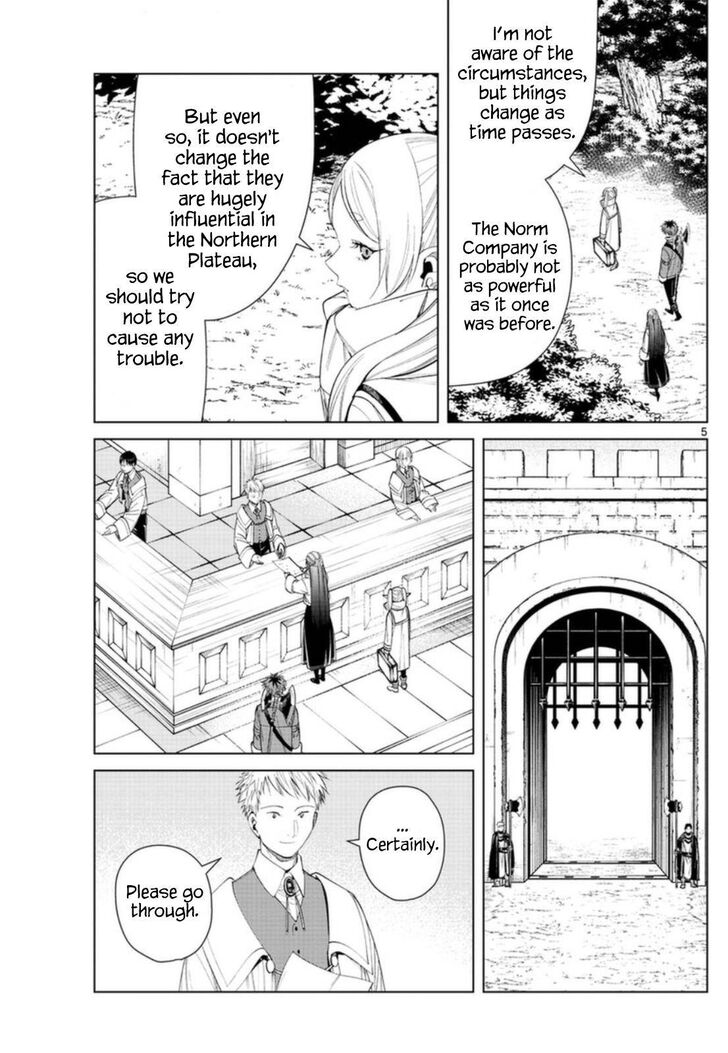 Sousou no Frieren Chapter 70 page 5 - Chapter 70: The Norm Company