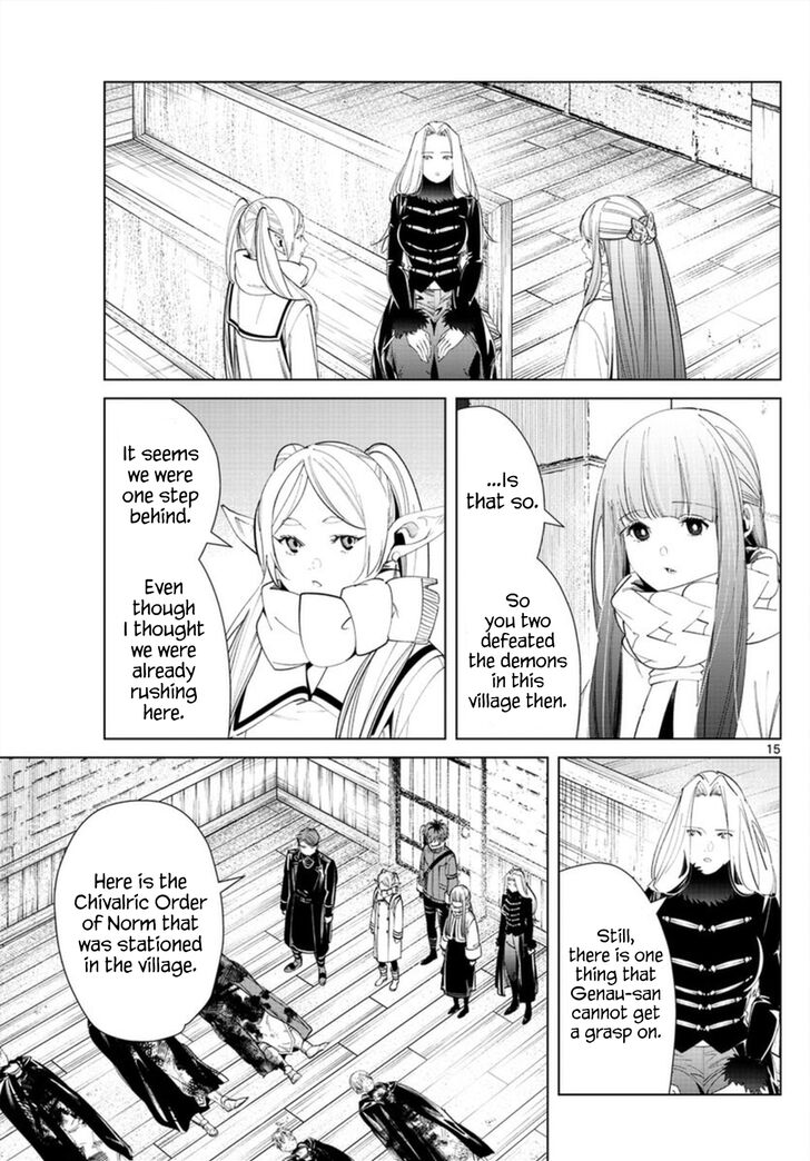 Sousou no Frieren Chapter 71 page 15 - Chapter 71: Subjugation Request