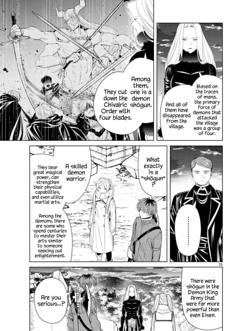 Sousou no Frieren Chapter 72 page 15 - Chapter 72: The General