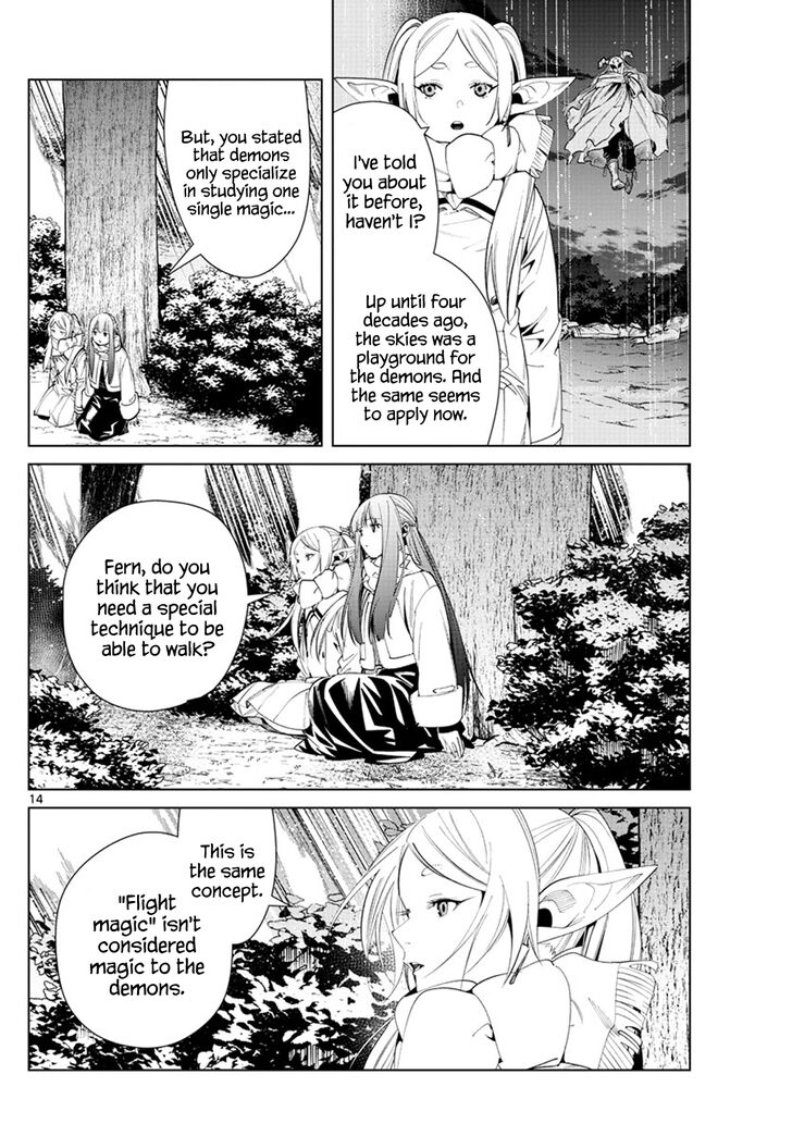 Sousou no Frieren Chapter 73 page 14 - Chapter 73: Encounter Battle