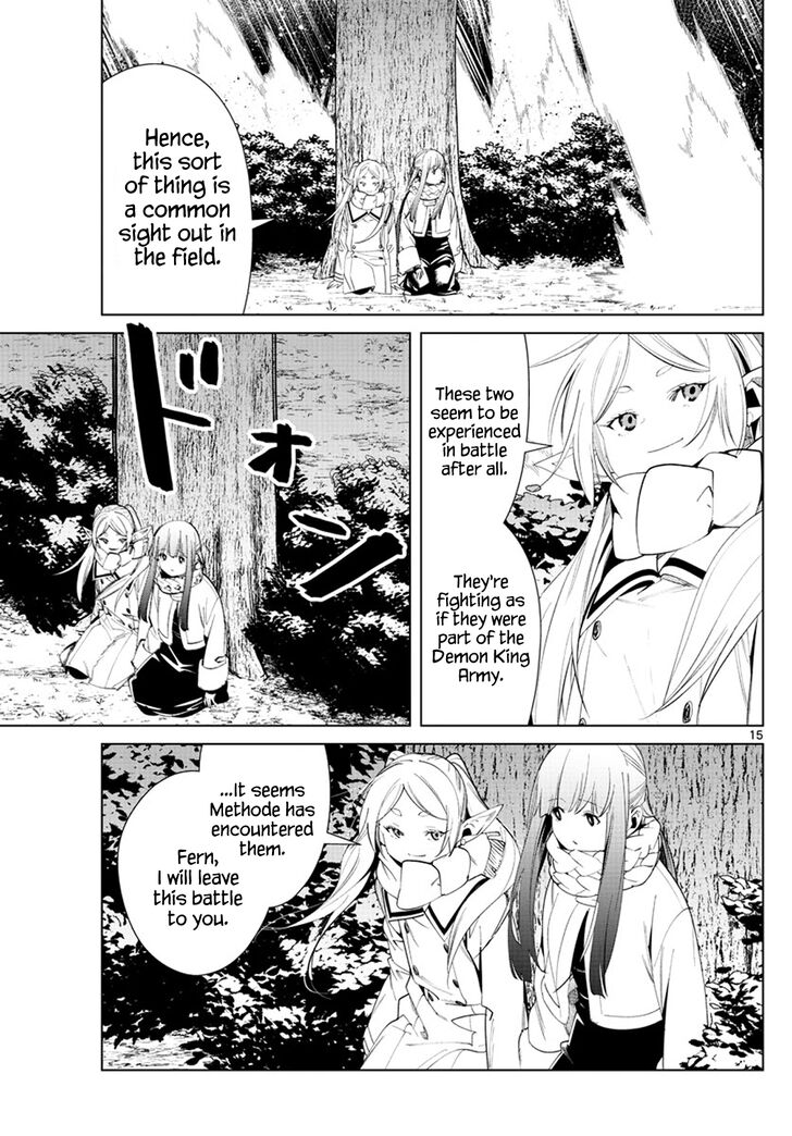 Sousou no Frieren Chapter 73 page 15 - Chapter 73: Encounter Battle