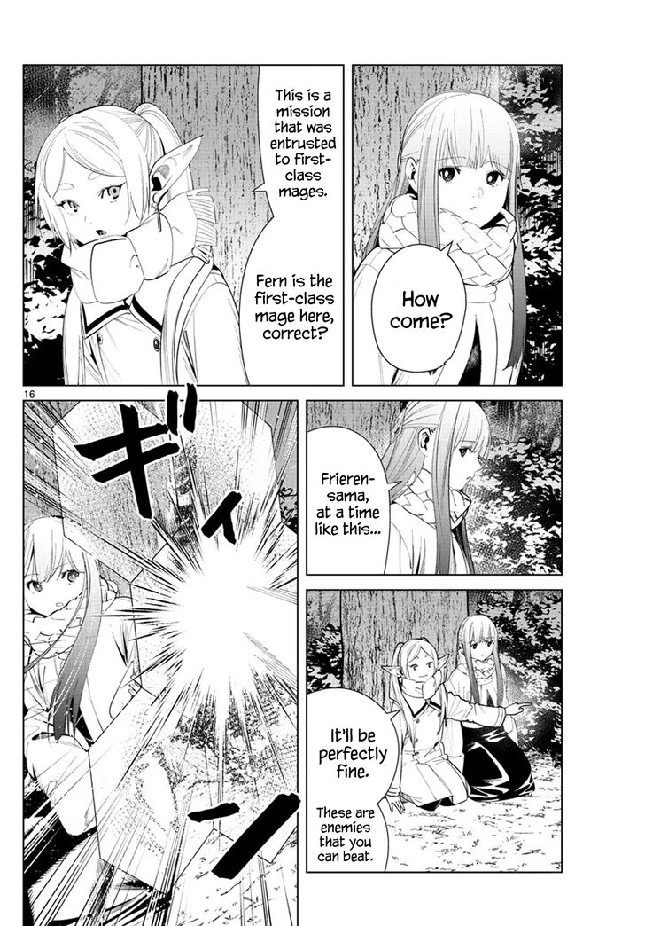 Sousou no Frieren Chapter 73 page 16 - Chapter 73: Encounter Battle