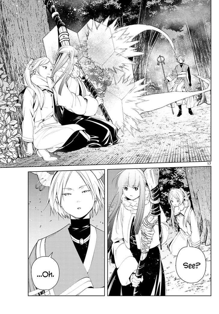 Sousou no Frieren Chapter 73 page 17 - Chapter 73: Encounter Battle