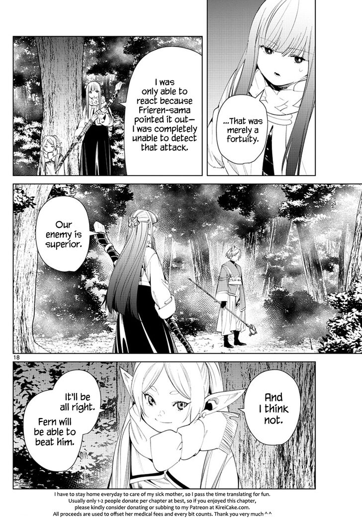 Sousou no Frieren Chapter 73 page 18 - Chapter 73: Encounter Battle