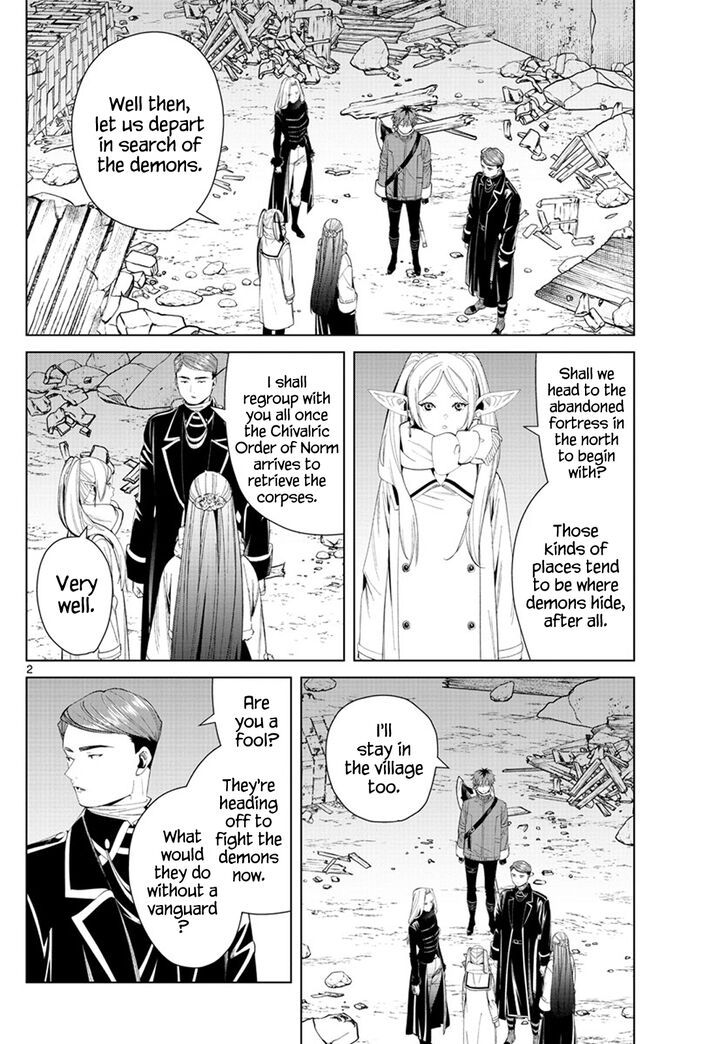 Sousou no Frieren Chapter 73 page 2 - Chapter 73: Encounter Battle