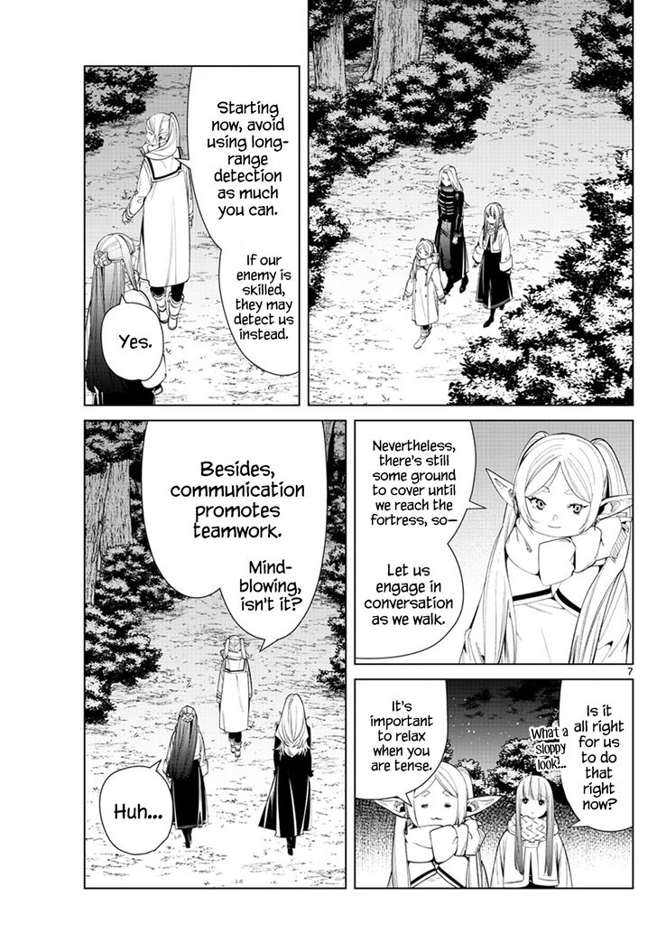 Sousou no Frieren Chapter 73 page 7 - Chapter 73: Encounter Battle
