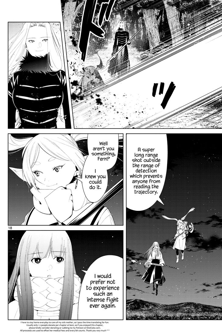 Sousou no Frieren Chapter 75 page 18 - Chapter 75: Erilfrachte-The Spell to Dispel Fog