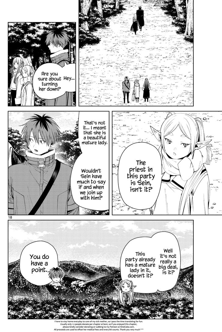 Sousou no Frieren Chapter 76 page 18 - Chapter 76: Settling