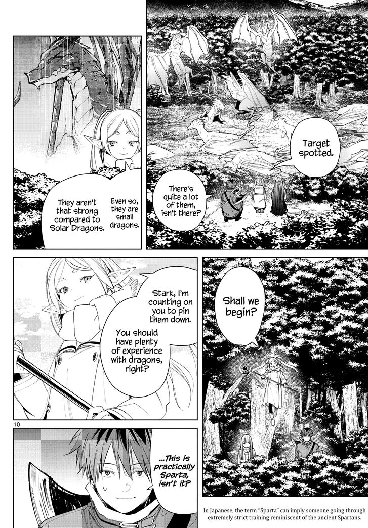 Sousou no Frieren Chapter 77 page 10 - Chapter 77: A Thunder of Dragons