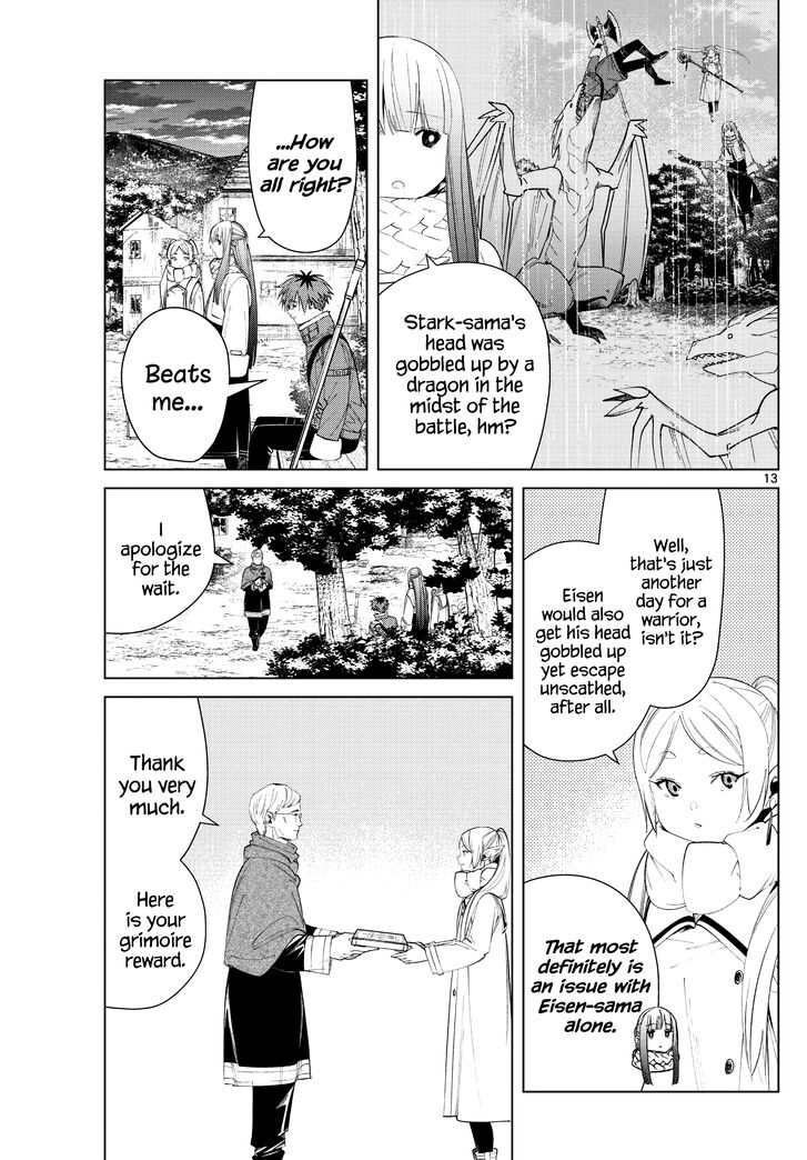 Sousou no Frieren Chapter 77 page 13 - Chapter 77: A Thunder of Dragons
