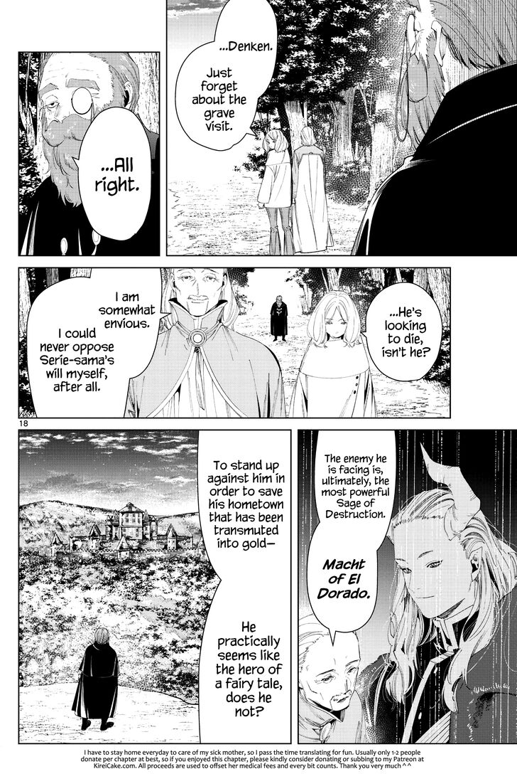 Sousou no Frieren Chapter 77 page 18 - Chapter 77: A Thunder of Dragons