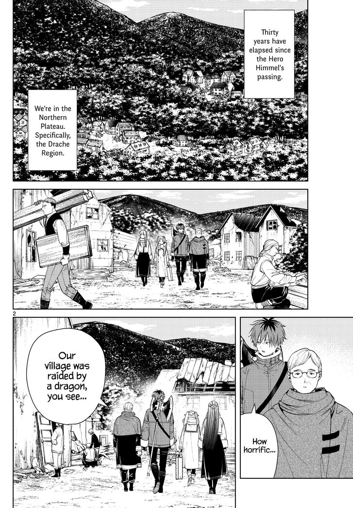 Sousou no Frieren Chapter 77 page 2 - Chapter 77: A Thunder of Dragons