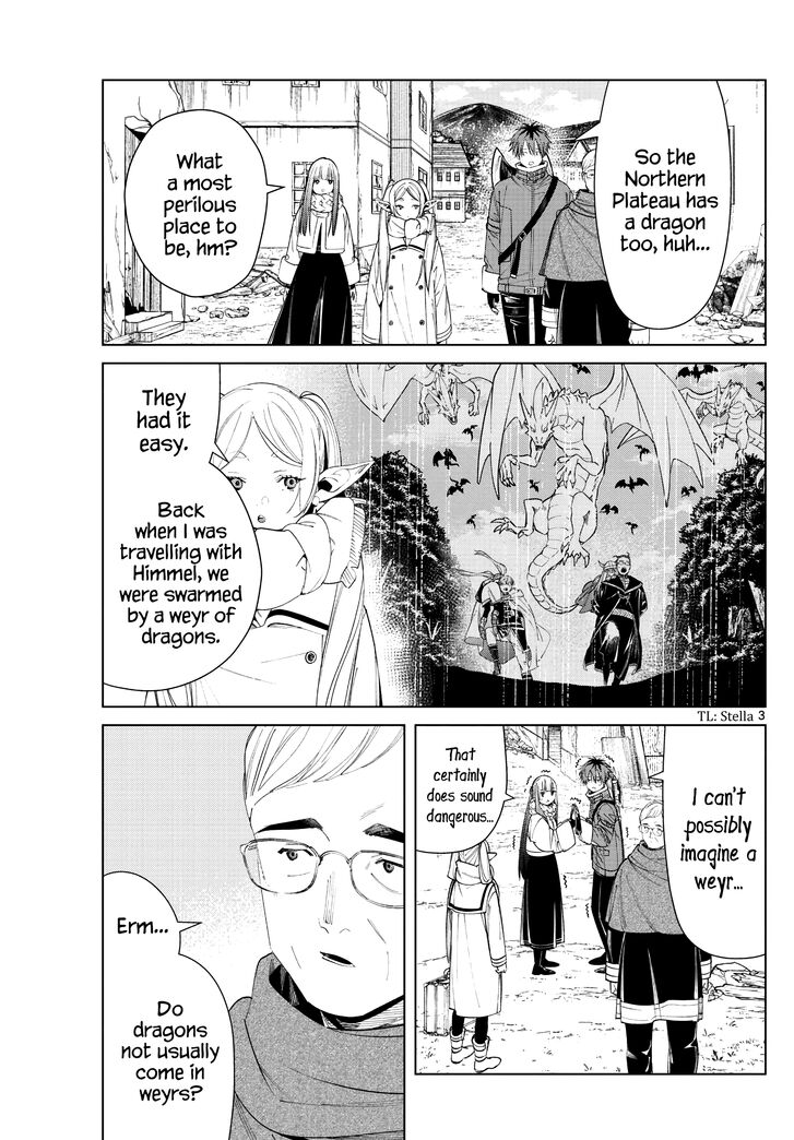 Sousou no Frieren Chapter 77 page 3 - Chapter 77: A Thunder of Dragons