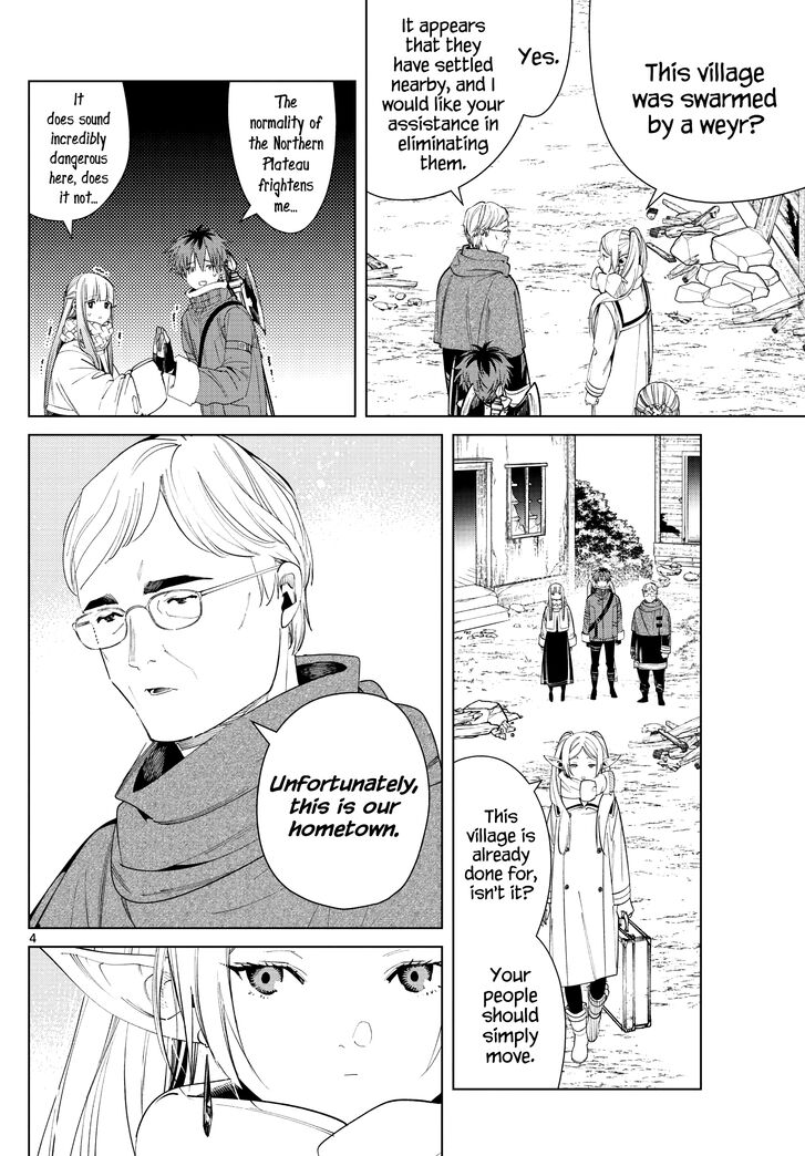 Sousou no Frieren Chapter 77 page 4 - Chapter 77: A Thunder of Dragons