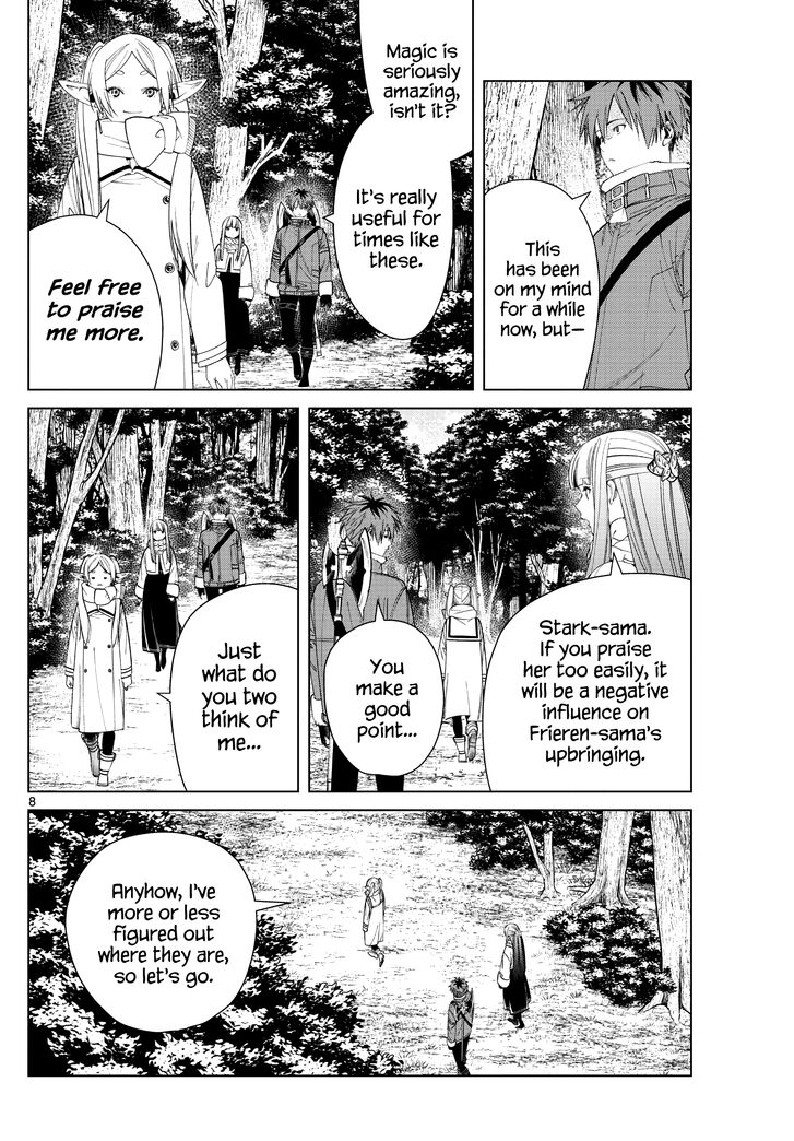 Sousou no Frieren Chapter 77 page 8 - Chapter 77: A Thunder of Dragons