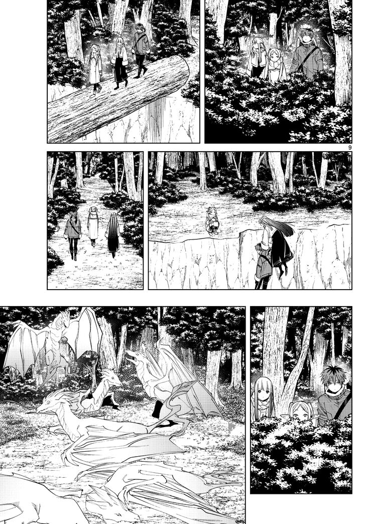 Sousou no Frieren Chapter 77 page 9 - Chapter 77: A Thunder of Dragons