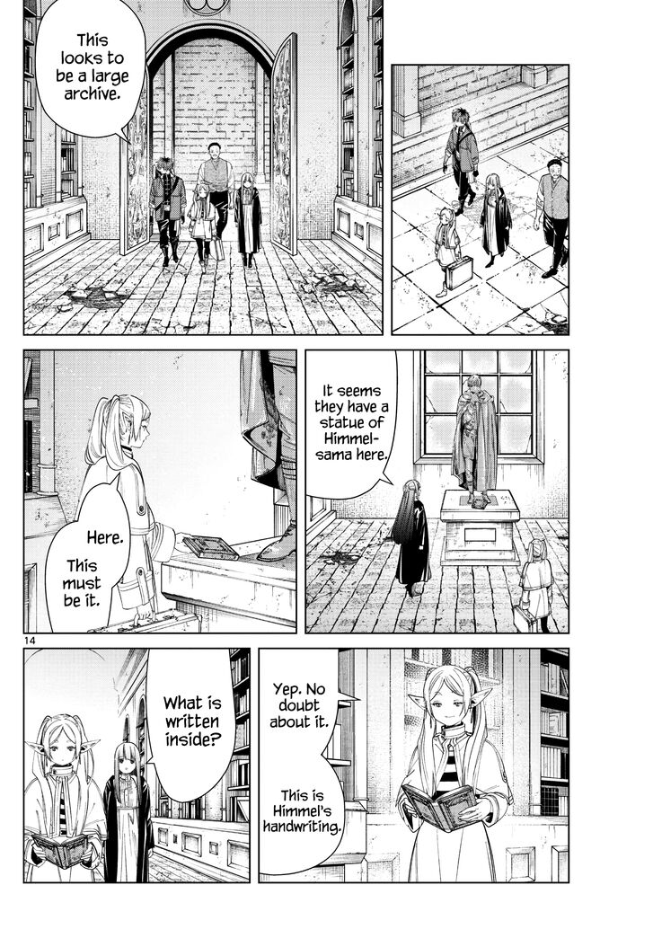 Sousou no Frieren Chapter 78 page 14 - Chapter 78: Lake Korridor