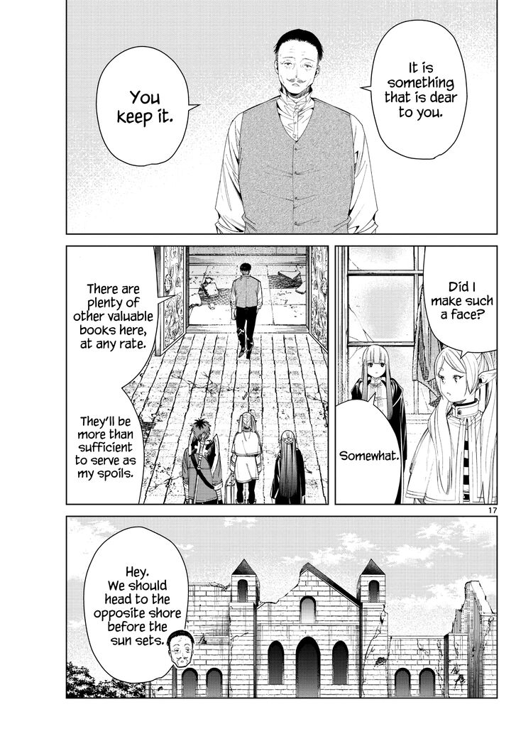 Sousou no Frieren Chapter 78 page 17 - Chapter 78: Lake Korridor
