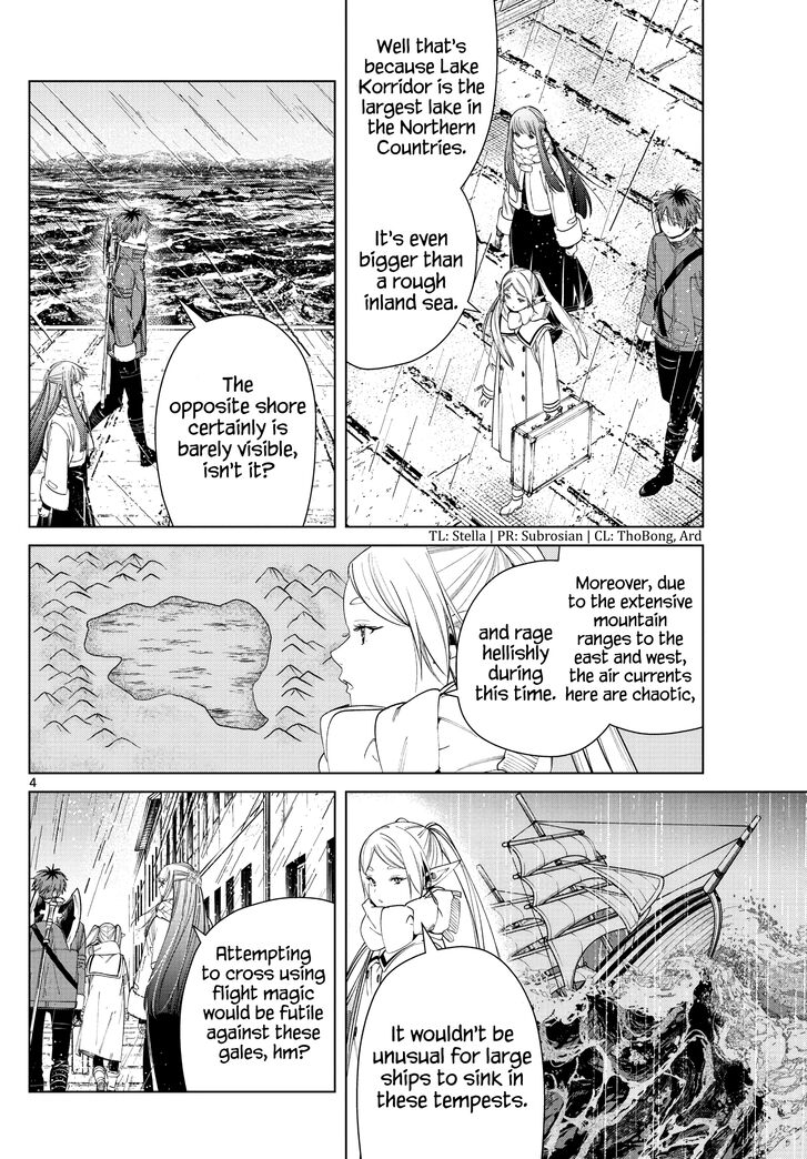 Sousou no Frieren Chapter 78 page 4 - Chapter 78: Lake Korridor